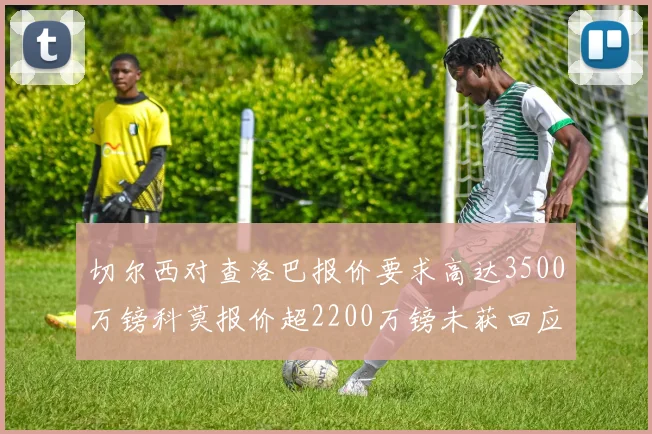 切尔西对查洛巴报价要求高达3500万镑科莫报价超2200万镑未获回应